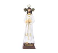 TWO TIGERS Christ du Grand Pouvoir et Medinaceli, Jésus Captif avec la Croix - Statue en résine, Figurine religieuse décorative pour maison, chapelles, églises (19 cm)