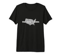Two Tone Nation, États-Unis T-Shirt Haut de Gamme