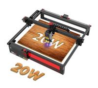 TWO TREES TS2 20W Graveur/Découpeur Laser - Mise au Point Automatique - Assistance Pneumatique - Précision de Gravure de 0,01 mm