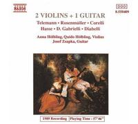 Anna Holbling & Quid – Two Violins & One Guitar – CD – NAXOS