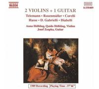 Anna Holbling & Quid – Two Violins & One Guitar – CD – NAXOS