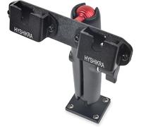 Two Way Truck Radio Mount Holder Dual Clip Placement Accessory for Portable Radio/Speaker/Mobile Radio Speaker Compatible with Kenwood Motorola