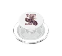 Two Wheels Forever All American Motorcycle Biker Whimsical PopSockets PopGrip pour MagSafe