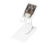 Two Wolves in the Snow Support universel pour téléphone portable, support réglable et rotatif à 360° pour iPhone, parfait pour un usage quotidien