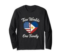 Two Worlds One Family Philipino American Heritage Manche Longue