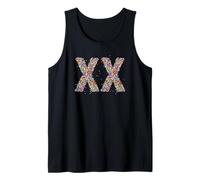 Two X Chromosomes Female Genetics Rainbow Colored Sprinkles Débardeur