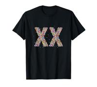 Two X Chromosomes Female Genetics Rainbow Colored Sprinkles T-Shirt