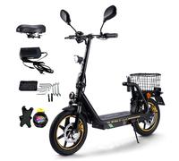 TWOFISH M5 Elite-E - Trottinette Électrique - Certifiée EEC - 500W - 48V 13Ah - Pneus 14""-Vitesse maximale 40km/h - Autonomie 30km