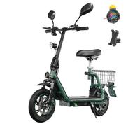 TWOFISH M5 PRO-E - Trottinette Électrique - avec Certifiée EEC - Moteur 500 W - Batterie 48V 13Ah - Pneus 12Pouces - Autonomie 30km