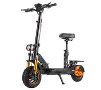 Twofish V5 Max Trottinette Électrique Avec Siège, Moteur 800 W, Batterie 48 V 18 Ah, Pneus Avant 11 Pouces Et Arrière 10 Pouces, Vitesse Maximale 45 Km/H, Autonomie 45 Km