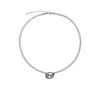 Twojeys - Icon Double Chain Necklace - unisex - Accessoires - Gris - Taille: ONE Size