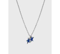 TwoJeys Tilted Enameled Necklace men Jewellery silver taille: ONE SIZE