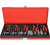 TWOLIIN 131 pcs. jeu de taraudage douille réparation moteur auto M5 M6 M8 M10 M12 outil douille filetée