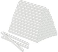 TWOLIIN Bâtons de colle chaude 11mm x 200mm transparent - 100 pièces DIY Bâtons de colle chaude standard Cartouches de colle chaude super forte pour pistolet à colle chaude (2KG transparent)