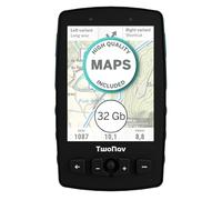 TwoNav Aventura 2 Plus Motor (32 Go), GPS navigateur on-Road et Off-Road avec écran 3,7 Pouces pour Moto, Voiture, 4x4, Quad avec Cartes incluses. Couleur Turquoise