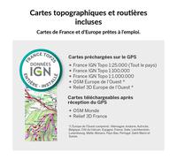 Twonav Compteur Vélo Cross Plus 64 Gb + France Ign Top25
