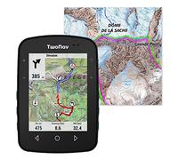 TwoNav Terra (32 Go) + Carte France IGN Top25 Entière, GPS de Sports avec écran Large 3,7 Pouces pour Montagne, randonnée, VTT, vélo avec Cartes incluses. Couleur Turquoise