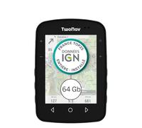 TwoNav Terra (64 Go) + Carte complète de France IGN Top25 installé, GPS de Sports avec écran Large 3,7 Pouces pour Montagne, randonnée, VTT, vélo