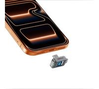 TWOPAN Nano SSD 512 Go avec Verrouillage d'empreintes digitales, Disque Dur SSD Externe de Stockage pour Steam Deck, PS5, Selfie Stick, Android, iPad, iPhone 16/15, MacBook, Voyage et Sauvegarde