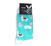 TwoSocks Chaussettes de Pâques pour Homme et Femme | Coton | Taille Unique | Cadeau, Alpaga | Chaussettes Festives
