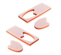 Twosomes Lot de 2 séparateurs d'orteils orthopédiques ventilés pour faciliter l'analgésie du pied et la récupération après l'entraînement