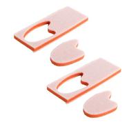 Twosomes Lot de 2 séparateurs d'orteils orthopédiques ventilés pour faciliter l'analgésie du pied et la récupération après l'entraînement
