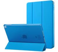 TwoStop Coque pour Apple iPad Mini 4/Mini 5 génération Smart magnétique en Cuir - Réveil/Veille Automatique - Mini 4ème/Mini 5ème modèle n° A1538/A1550/A2124/A2125/A2126/A2133 (Aqua)