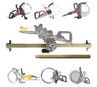 twostronking Kit De Rail Linéaire 150 W, Rail De Guidage Scie Circulaire, Guide De Scie, Profondeur De Coupe Réglable, avec Contrôleur Et Bascule Rotative, Levage à Un Bouton,300cm