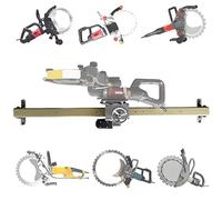 twostronking Kit De Rail Linéaire 150 W, Rail De Guidage Scie Circulaire, Guide De Scie, Profondeur De Coupe Réglable, avec Contrôleur Et Bascule Rotative, Levage à Un Bouton,200cm