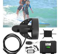 twostronking Moteur De Paddle électrique Portable, Moteur De Kayak 288 Wh, avec Batterie Grande Capacité 20 Ah Et Contrôleur, Affichage LED, 4-5 Km/H, 1,5 H D'autonomie (Puissance Maximale)