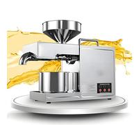 twostronking Presse à Huile, Presse à Huile électrique 820 W, avec Panneau De Commande Intuitif, Double Mode D'extraction D'huile, Chauffage Automatique, Rendement 3-6 Kg/H, pour Noix, Amandes, Colza