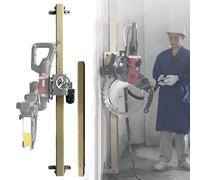 twostronking Rail De Guidage Scie Circulaire 150 W, Kit De Rail Linéaire, Guide pour Scie Circulaire, avec Bascule Rotative Et Contrôleur, Profondeur De Coupe Réglable, Levage à Un Bouton,250cm