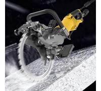 twostronking Scie à Béton 8 800 W, Rainureuse Beton, avec Grande Lame Diamantée Et Pompe à Eau, 2 800 TR/Min, Profondeur De Coupe Maximale De 59 Cm, pour Rénovation De Maison AC8300