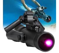 twostronking Scooter sous-Marin Amovible à Propulsion Marine, 500 W, avec Contrôleur, Voyant LED 5 Couleurs Et Batterie Amovible, 10 Vitesses, 3-7 Km/H, Adapté Aux Sports Nautiques