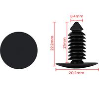 TwoTrees 10Pcs 9mm Aperture Fixed Needle Honeycomb Table Platform for Fixed Engraving For TTS TS2 and Other CO2 Machine Laser Engraver Compatible with NEJE/XTOOL/ORTUR/SCULPFUN