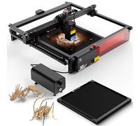 Twotrees TS2-20 20W Machine de gravure laser avec plaque en nid d'abeille et ensemble de pompe à air machine de gravure laser à diode Auto Focus WiFi APP connexion machine de gravure 450x450mm