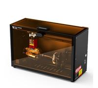 Twotrees TS5 7 W Machine à graver laser pour coupe avec rouleau rotatif laser 4 en 1, boîtier laser, cylindre irrégulier, zone de gravure 249 x 123 x 123 mm
