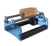 Twotrees TT-5.5S, module de gravure laser à rotation d'axe Y pour objets cylindriques, marquage laser DIY, compatible avec la plupart des graveurs laser de bureau - Bleu clair