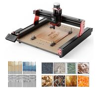 TwoTrees TTC 450 Pro CNC Machine à graver CNC + 40 pièces 4 Cutter Turns Combo Set European Standard