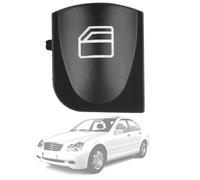 Twowinds - Bouton de Lève-vitre Compatible avec Mercedes W203 C180 C230 C280 - Porte Avant Gauche (côté conducteur) - A2038210679 - Touche Commande de Lève-vitre
