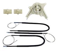 Twowinds - Kit Lève-vitre Compatible avec Mercedes Viano Vito W639 (2003-2018) - Porte Avant Gauche (côté conducteur) - 6397200046 - Régulateur Vitre - (lot de 6 pièces)