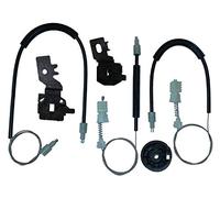 Twowinds - Kit Lève-vitre Compatible avec Nissan Qashqai +2 (J10, JJ10) - Porte Vitre Avant Gauche (côté conducteur) - 80771JD20A - Régulateur Vitre