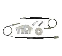 Twowinds - Kit Lève-vitre Compatible avec Peugeot 406 (1995-2004) - Porte Avant Gauche (côté conducteur) - Régulateur Vitre - (lot de 6 pièces)