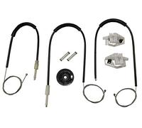 Twowinds - Kit Lève-vitre Compatible avec Renault Megane 2 (2002-2009) Porte Avant Droite (côté conducteur) - 8200075938 - Régulateur Vitre - (lot de 8 pièces)