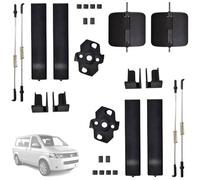 Twowinds - Kit Vitre Coulissante Latérale Compatible avec VW T5 Transporter Caravelle (2003-2015) T6 (2015-) - Côté Gauche, Droite - 7H0847781B - Poignée de Fenêtre - Fenêtre Coulissante (2 lots)