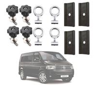Twowinds - Vis Fixation Cargaison au Rail Compatible avec VW T5 T6 Multivan, California, Caravelle - 7h5883084c - 7e5883189a - Ancrage Sécurisé des Bagages - Arrimage Charge - Base Protecteur du Riel