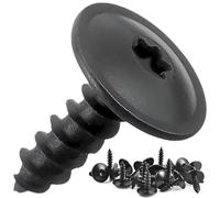 Twowinds Vis Torx Autotaraudeuse M5 x 16 mm pour Garde-boue, Passages de Roue, Pare-chocs, Grilles N90775001 N91160401 Noir (20 pièces) TX25
