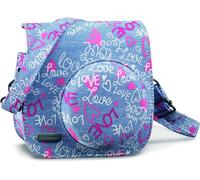 TWQ-- 98866 - Rio Fit 110 Etui pour Appareil Photo Fuji Instax Mini 11 et 12, Design Llama - Dimensions intérieures 125x135x70mm - 144g léger