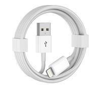TWQ-Câble Apple Carplay de 1 m USB A vers Lightning, cordon de chargeur de voiture compatible avec iPhone 14 13 12 11 Pro Max XR XS X 8 7 6 Plus SE iPad Chargeur de voiture