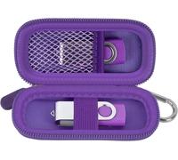 TWQ-Étui de rangement pour clé USB compatible avec SanDisk/Samsung/pour lecteur flash PNY, clé mémoire, lecteur flash Thumb Drive, étui de stockage de données, 16/32/128 Go (violet foncé)